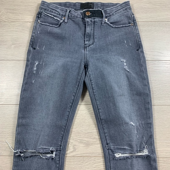 RtA Madrid Grey Skinny Distressed Jeans - Picture 4 of 16
